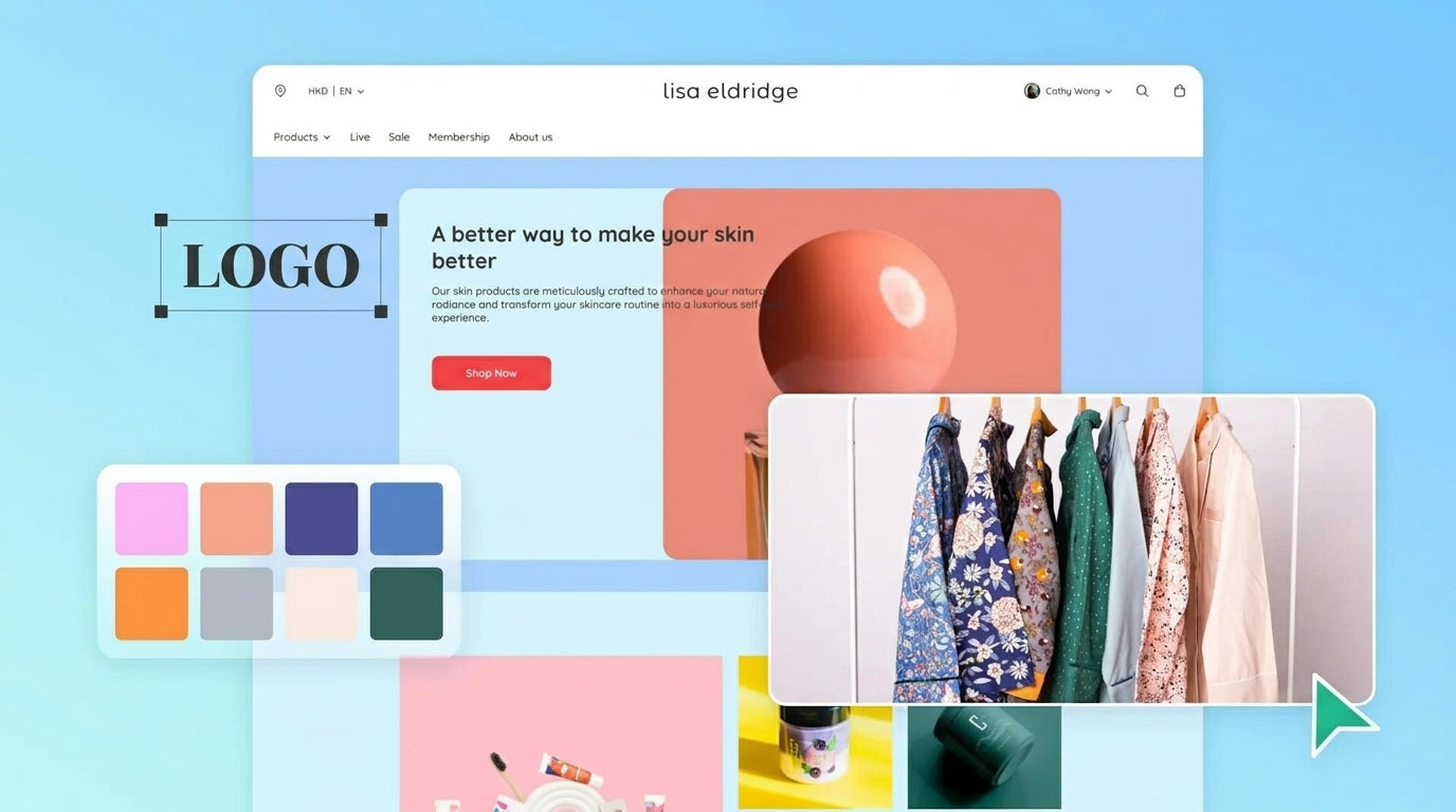 TIPS ABOUT HOW TO CHOOSE SHOPIFY THEME AND LOGO