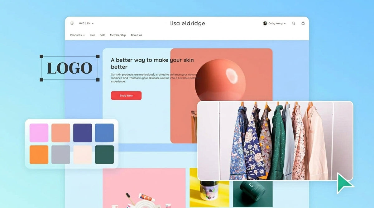 TIPS ABOUT HOW TO CHOOSE SHOPIFY THEME AND LOGO