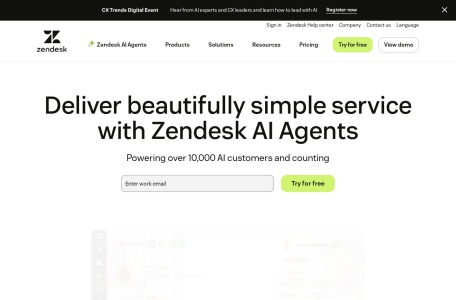 Zendesk: Transform Customer & Employee Service with AI Agents