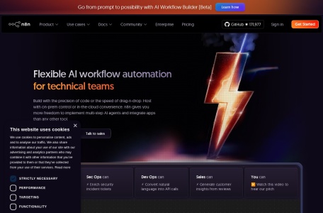 n8n: AI Workflow Automation Platform & Tools