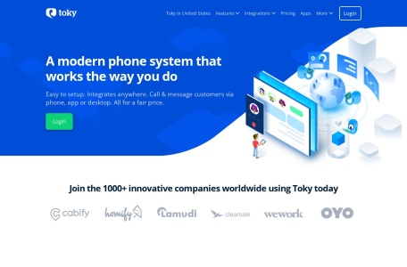 Toky: Business Phone System & Integrated VoIP Service